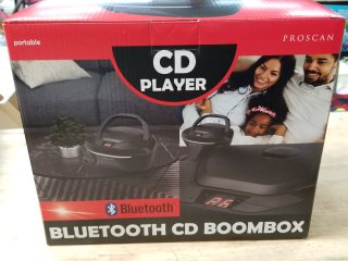 New Proscan Bluetooth CD Boombox