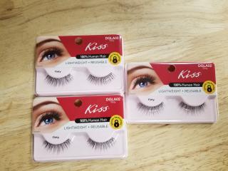 New Kiss False Eyelashes (3 Packs)