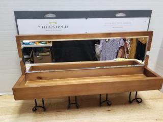 New hook rail with mirror 