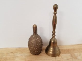 Vintage Brass Hand Bells