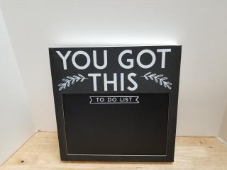New wall hanging approx 14 by 14 inches 