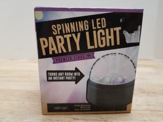 New Spinning LED Party Light