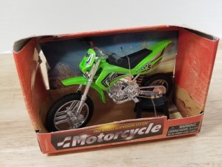 New Green Toy Motorcycle, 5 in
