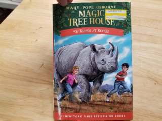 New Magic Tree House #37 Rhinos at Recess