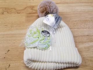 New Pom Pom Beanie Hat