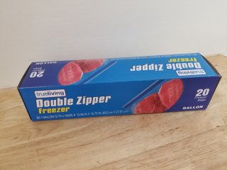 New TrueLiving Freezer Bags