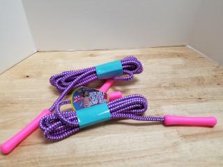 Pair of new double Dutch jump ropes