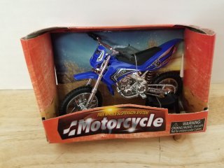 New Blue Toy Motorcycle, 5 in