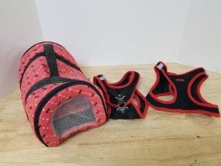 Pet Carrier and Harnesses, very small dogs