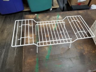 New White Wire Rack