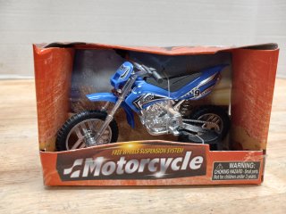 New Blue Toy Motorcycle