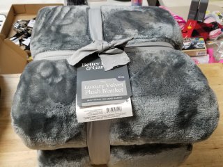 New Luxury Velvet Plush Blanket, King