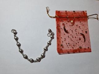 Stamped 925 Heart Bracelet with gift bag
