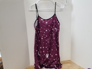 New Celestial Print Nightgown, Large