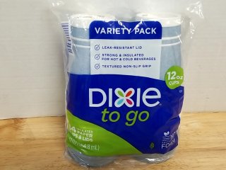 New Dixie To Go Foam Cups