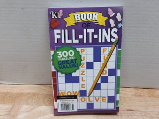 New Book of Fill-It-Ins