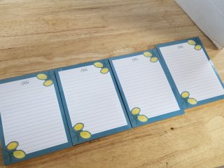 New Lemon Notepads Set