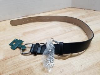 New belt size xsmall, approx 33 inch total length 