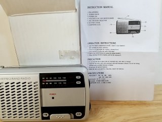 New Portable AM/FM Radio