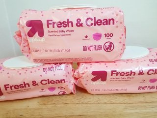 New Up & Up Scented Baby Wipes