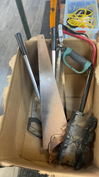 Assorted Saws and Tools