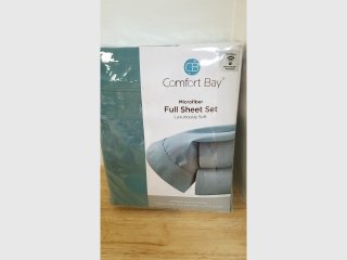 New Comfort Bay Microfiber Full Sheet Set
