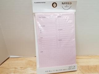 New Planning Notes Notepad