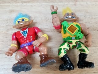 Pair of Troll Action Figures
