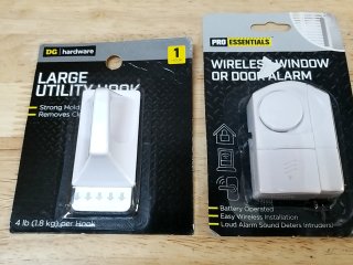 New Utility Hook and Door Alarm