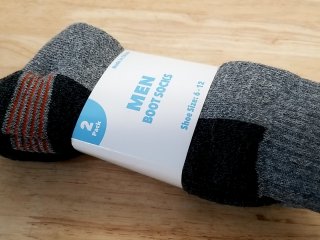 New Men\'s Boot Socks 2-Pack
