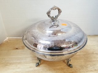 Antique Silver Plated Tureen