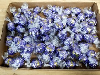 New Box of Lindor Purple Chocolates
