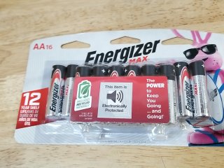 New Energizer Max AA Batteries 16-Pack