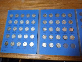 1946-1964D Silver Roosevelt Dimes - 48 total, in folder