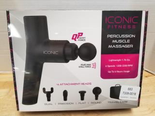 New Iconic percussion muscle massager