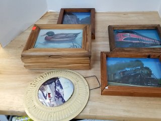 Assorted Framed Art and Decor