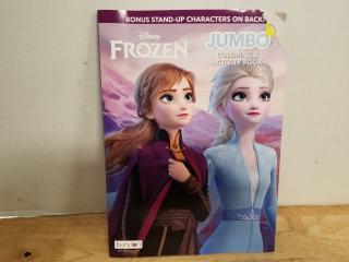 New Disney Frozen Jumbo Coloring Book