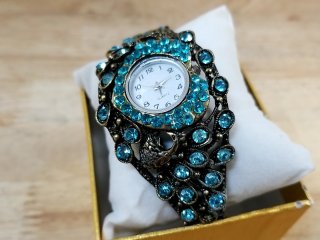 New Blue Peacock Watch