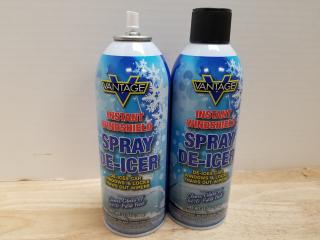 New Vantage Windshield De-Icer (2 Cans)