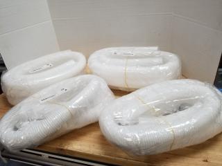 New pool hoses, 1.5 inch wide, 59 inch long