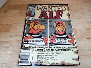 ALF Wanted Comic Book