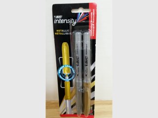 New BIC Intensity Metallic Markers
