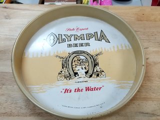 Vintage Olympia Beer Tray