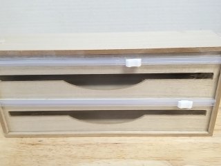 New plastic wrap dispenser 