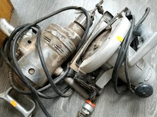 Used Milwaukee Drill & Skil Saw