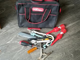 Tool Bag with Assorted Tools