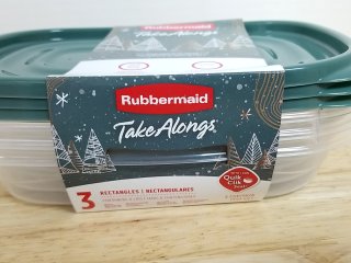 New Rubbermaid TakeAlongs 3-Pack