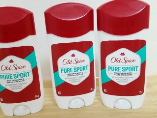 New Old Spice Pure Sport Deodorant 3-Pack