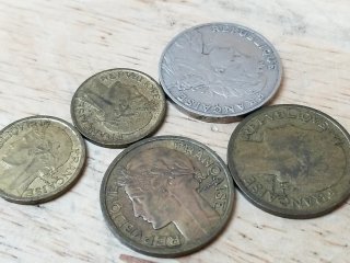 Vintage French Coins