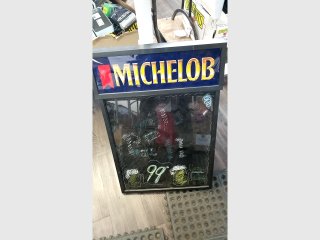 Michelob Beer Sign, damaged cord